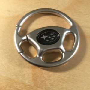 Steering Wheel Brushed Matte Silver Key Holder S8800 – Retail Price Shown Below