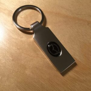 Chrome Silver w/Rectangle Moulded Top Key Holder S7013MT – Retail Price Shown Below