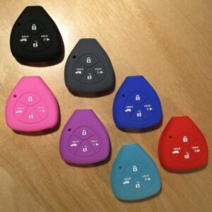 Toyota Silicone 4 Button  Oval Key Cover TOYSIL002 – Retail Price Shown Below