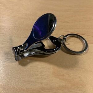 Bright Silver Nail Clipper Bottle Opener Key Holder SNC1000 – Retail Price Shown Below