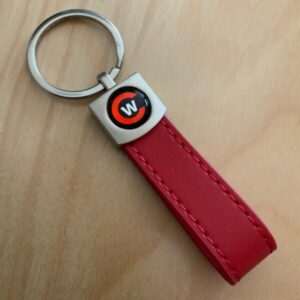 Brushed Satin w/ Leather Strap Key Holder SL9007 – Retail Price Shown Below