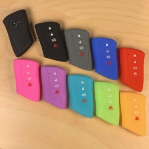 Lexus Silicone 4 Button Oval Rectangular Key Cover LEXSIL005 – Retail Price Shown Below