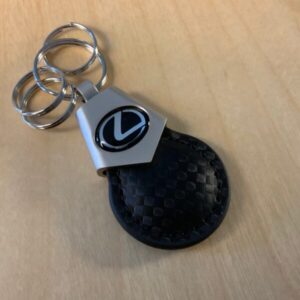 Matte Silver Three Rings Leather Key Holder SL8900 – Retail Price Shown Below   $12.00