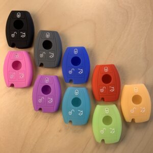 Mercedes Silicone 3 Button  Key Cover MERSIL001 – Retail Price Shown Below