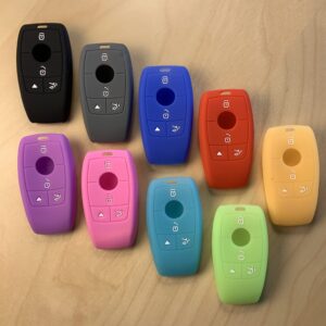 Mercedes Silicone 4 Button  Key Cover MERSIL002 – Retail Price Shown Below