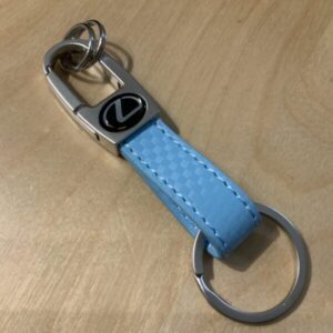 Brushed Satin Snap Strap Head Leather Key Holder SL9008 – Retail Price Shown Below