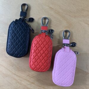 PU Zipper Key Pouch
